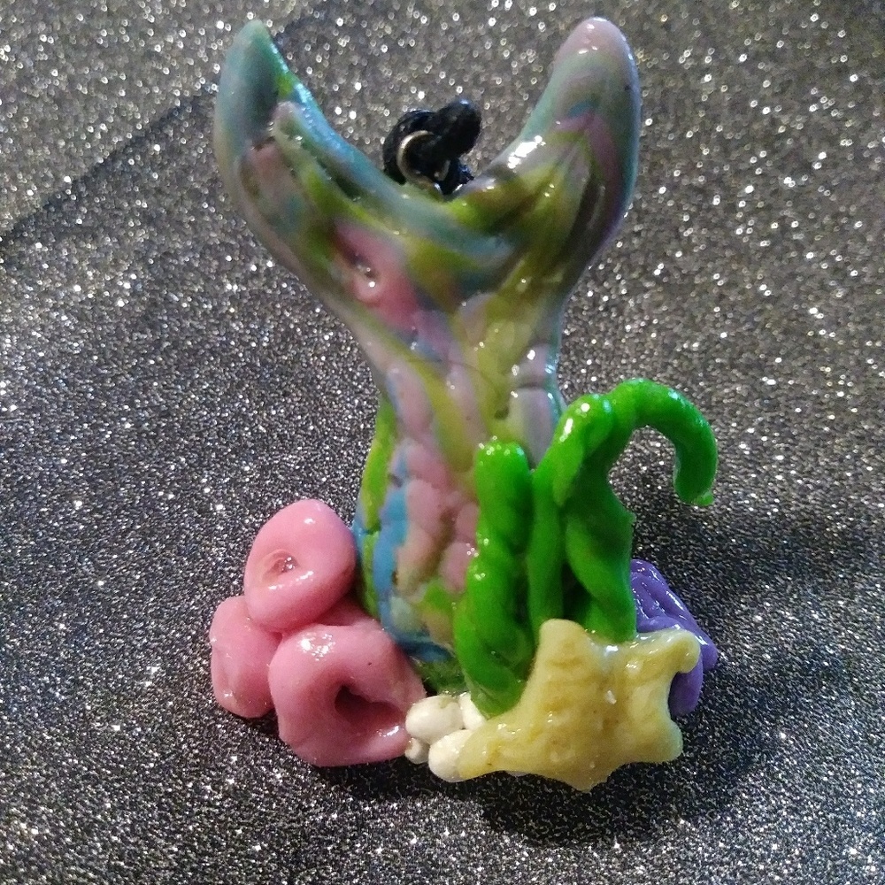 Handmade mermaid necklace